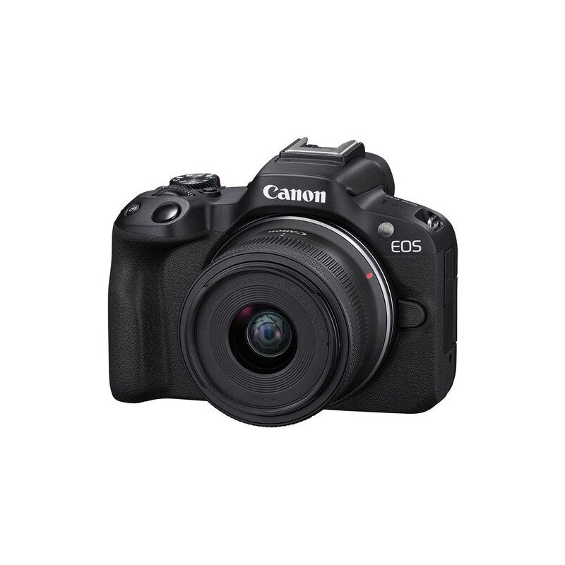 Canon EOS R50 + 18–45 mm (Neger)