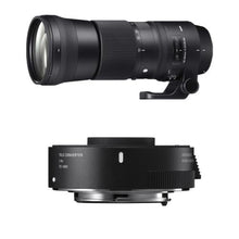 Laden Sie das Bild in den Galerie-Viewer, Sigma 150-600mm F5-6.3 Dg Os Hsm Contemporary - Canon + Sigma Tc-1401 1,4x Telekonverter - Canon Ef