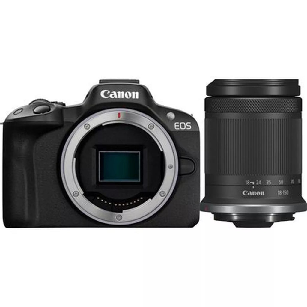 Canon EOS R50 (schwarz) + RF-S 18-150 mm f/3,5-6,3 IS STM
