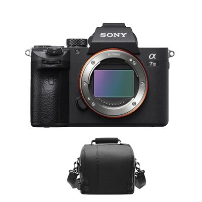 Sony A7 III - Körper + schwarze Tasche