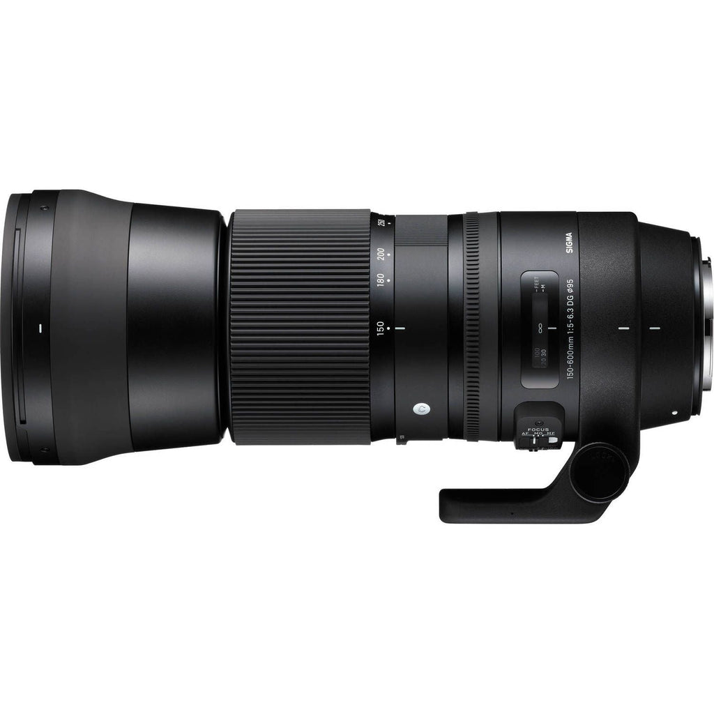 Sigma 150-600 mm f/5-6.3 DG OS HSM Zeitgenössisches Spiegelreflexobjektiv für Canon EF
