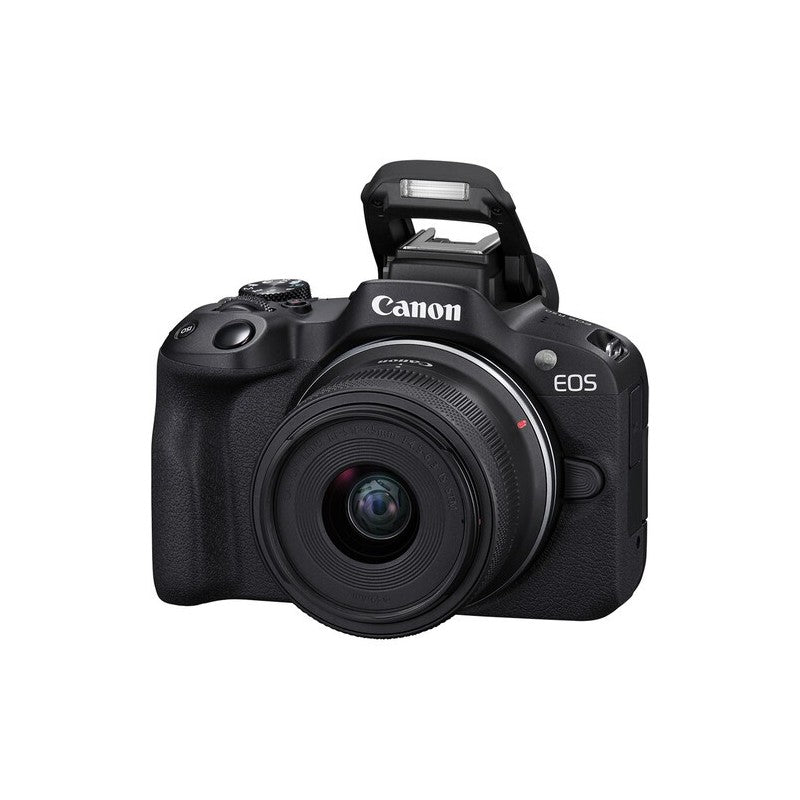 Canon EOS R50 + 18–45 mm (Neger)