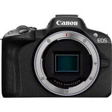 Laden Sie das Bild in den Galerie-Viewer, Canon EOS R50 (schwarz) + RF-S 18-150 mm f/3,5-6,3 IS STM