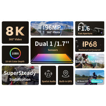 Laden Sie das Bild in den Galerie-Viewer, Kandao QooCam 3 Ultra 8K