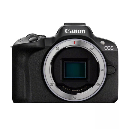 Canon EOS R50 black + Rf-s 18-45 Is Stm + Rf-s 55-210mm Is Stm