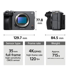 Laden Sie das Bild in den Galerie-Viewer, Sony FX3 Cuerpo (ILMEFX3.CEC) Cinema Line