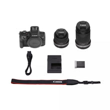 Laden Sie das Bild in den Galerie-Viewer, Canon EOS R100 + RF-S 18-45 mm + 55-210 mm