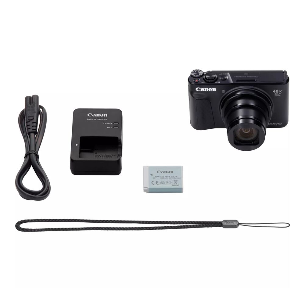 Canon PowerShot SX740 HS Lite Edition Neger